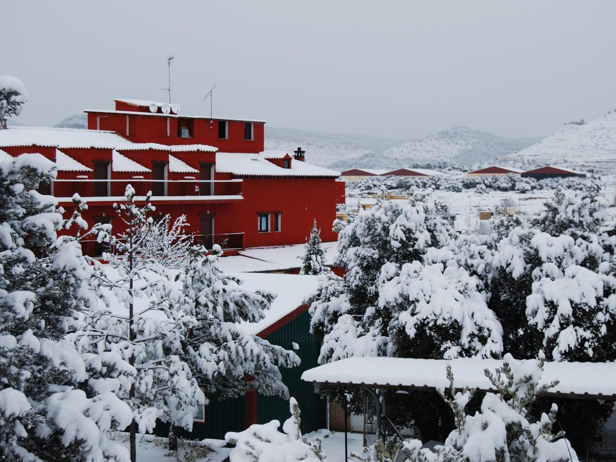Hotel La Rueda 3000 Mora de Rubielos Bagian luar foto